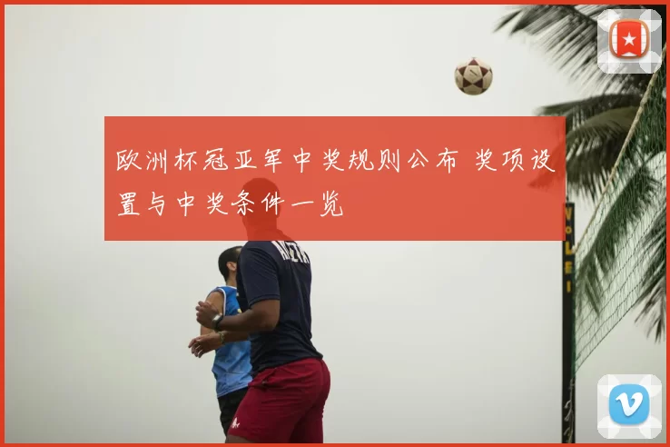 欧洲杯冠亚军中奖规则公布 奖项设置与中奖条件一览