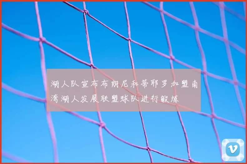 湖人队宣布布朗尼和蒂耶罗加盟南湾湖人发展联盟球队进行锻炼